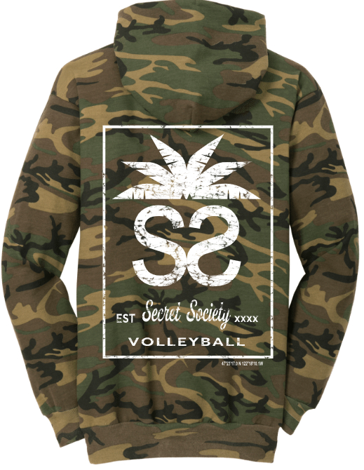 Secret Society  Camo Hoodie