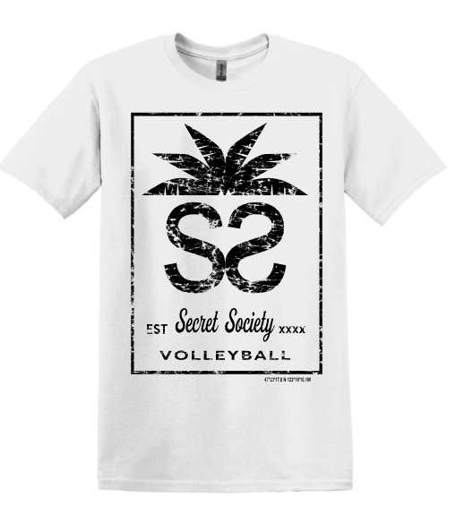 Secret Society Double OG  Cotton T-Shirt White