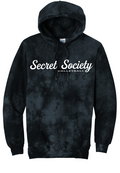 Secret Society  Tie-Dye Grey /Black Hoodie